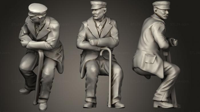 Figurines of people (People63, STKH_0170) 3D models for cnc